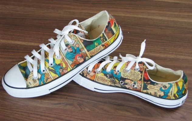 84 Limited Edition Comic book print shoes Combine with Best Outfit