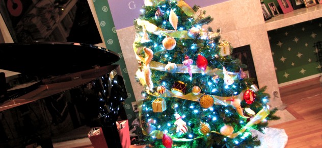 How to light a Christmas tree