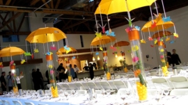 Flying Pig Centerpieces