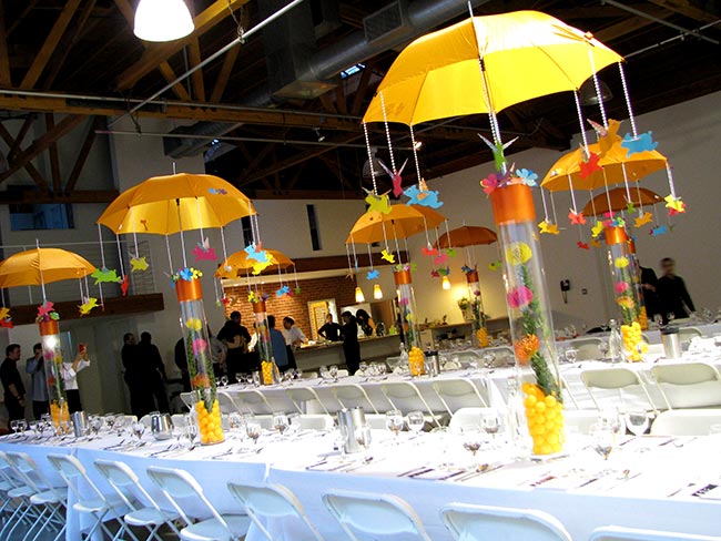 Flying Pig Centerpieces