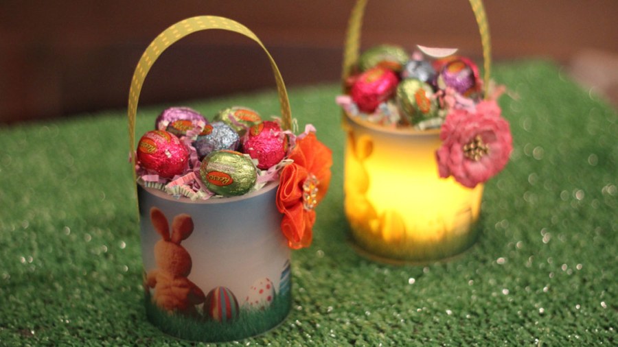 easter basket with craft attitude