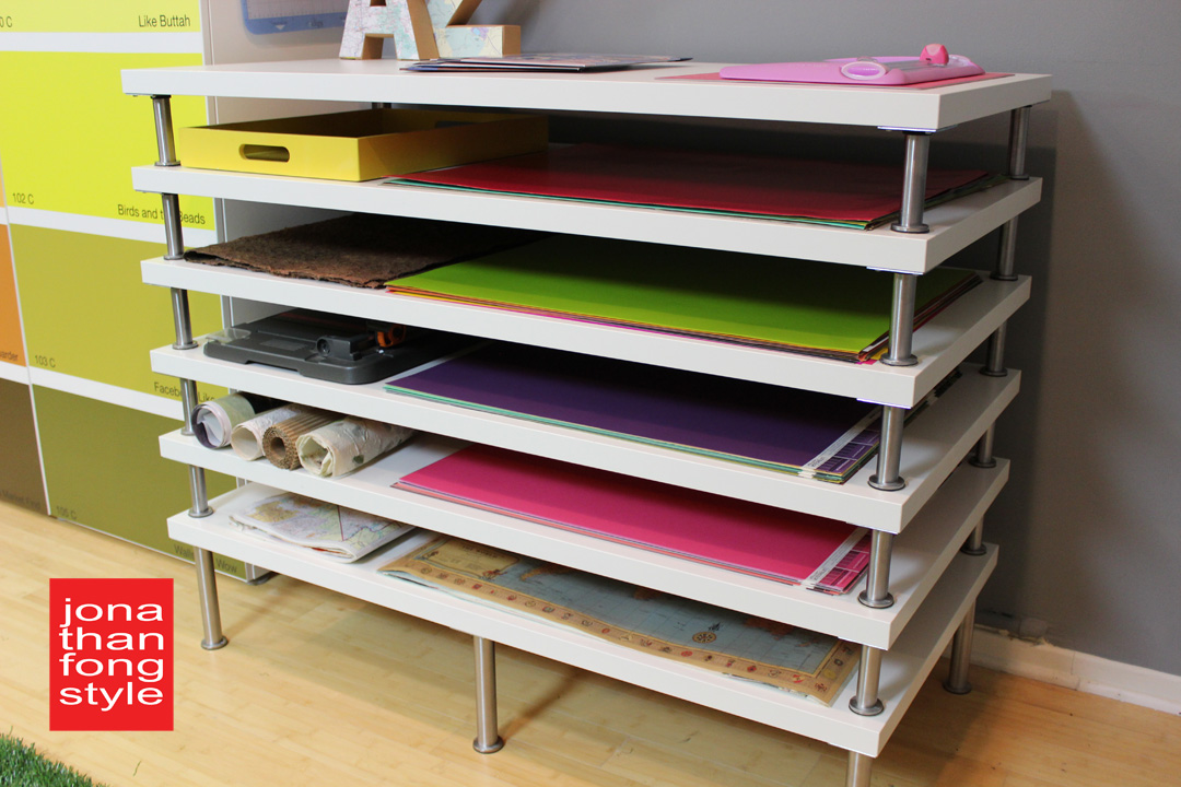 Flat File Storage: Ikea Hack – Jonathan Fong Style