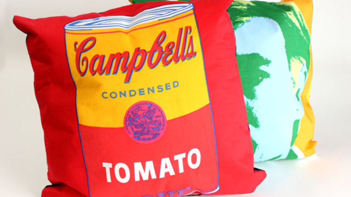 warhol pillows