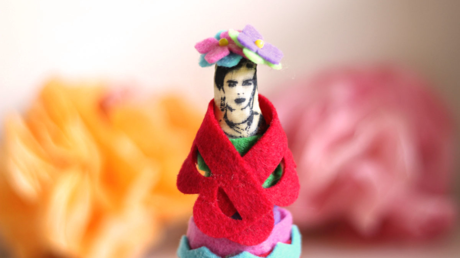 frida kahlo doll