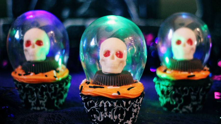 crystal ball cupcakes